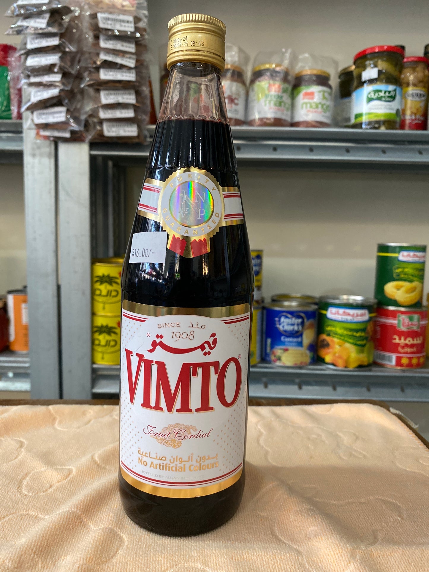 Vimto fruit cordial 710ml