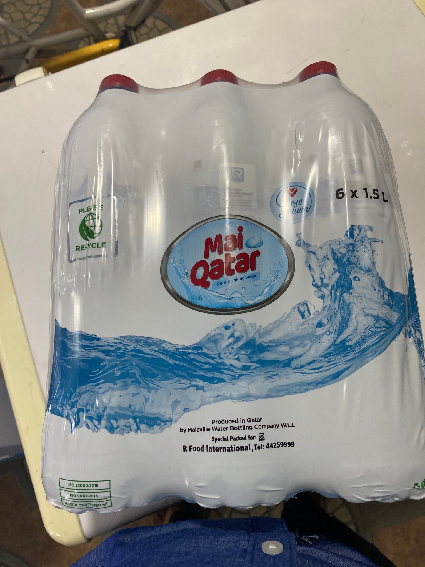 Mai Qatar water 1.5 liters