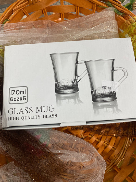 Glass mug