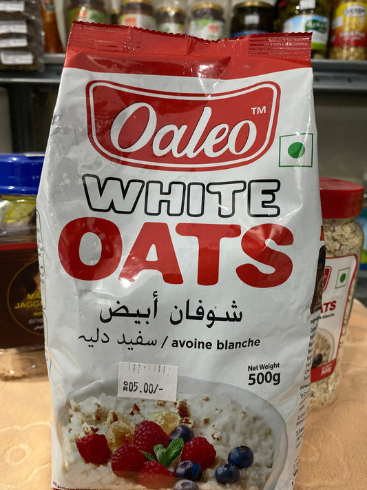 Oaleo white oats avoine blanche 500gm