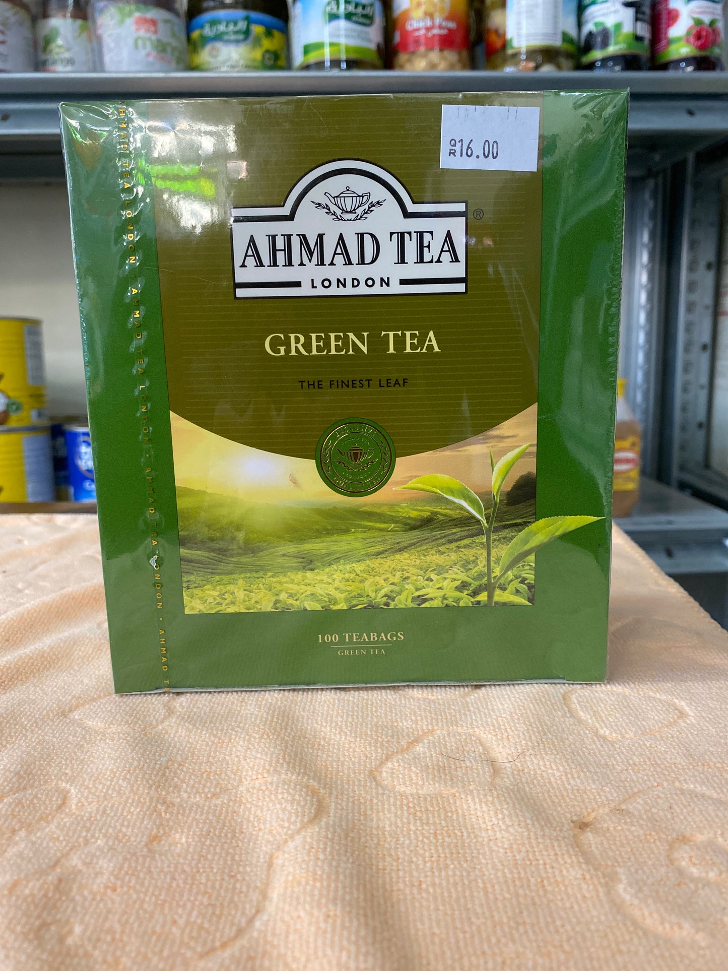 AHMAD TEA LONDON green tea 200 net weight