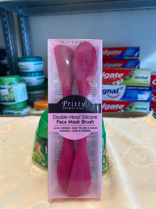 double-head silicone face mask brush