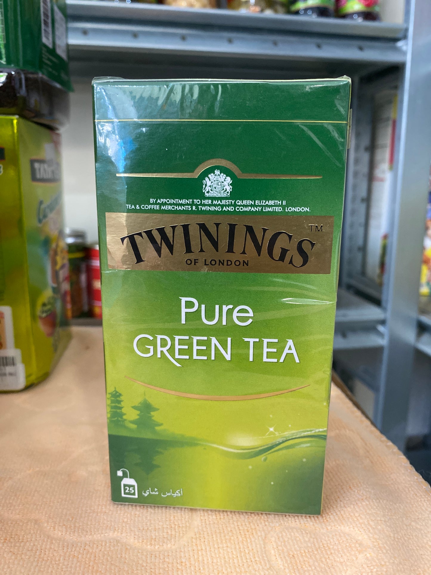 Twinings of London pue green tea (25) pieces