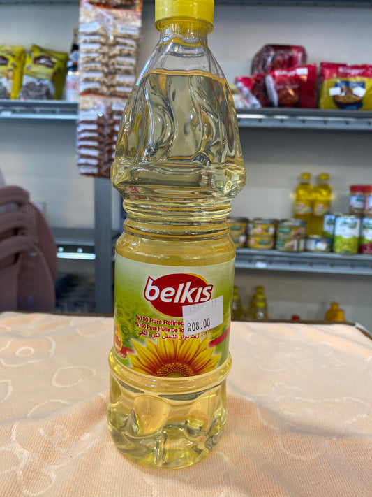 Belkis pure refined sunflower oil 700ml