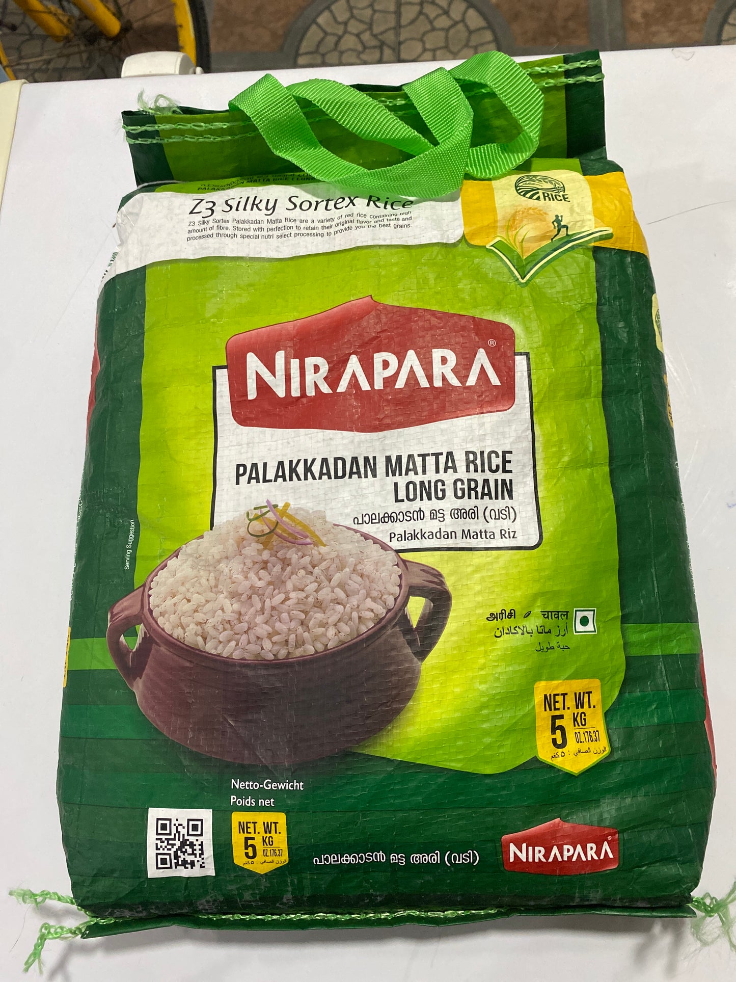 Nirapara palakkadan motta rice long grain