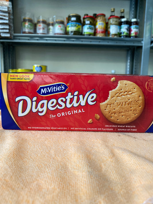 Digestive wheat biscuits