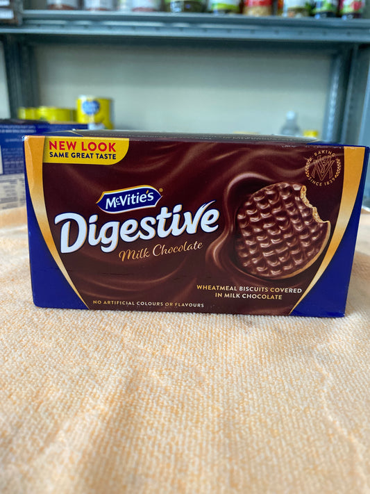 Digestive milk chocolate